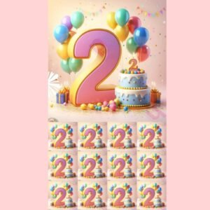 Celebrating Milestones Heartwarming 2nd Birthday Wishes Video