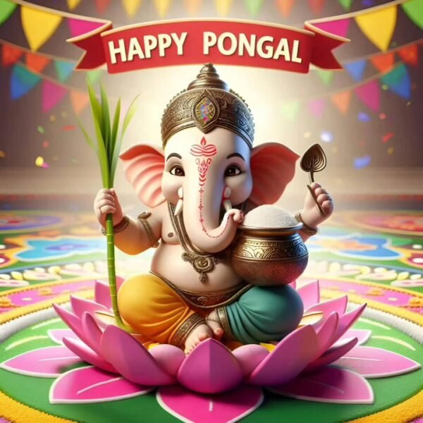 Joyous Pongal Celebrations Hindu Happy Pongal Wishes